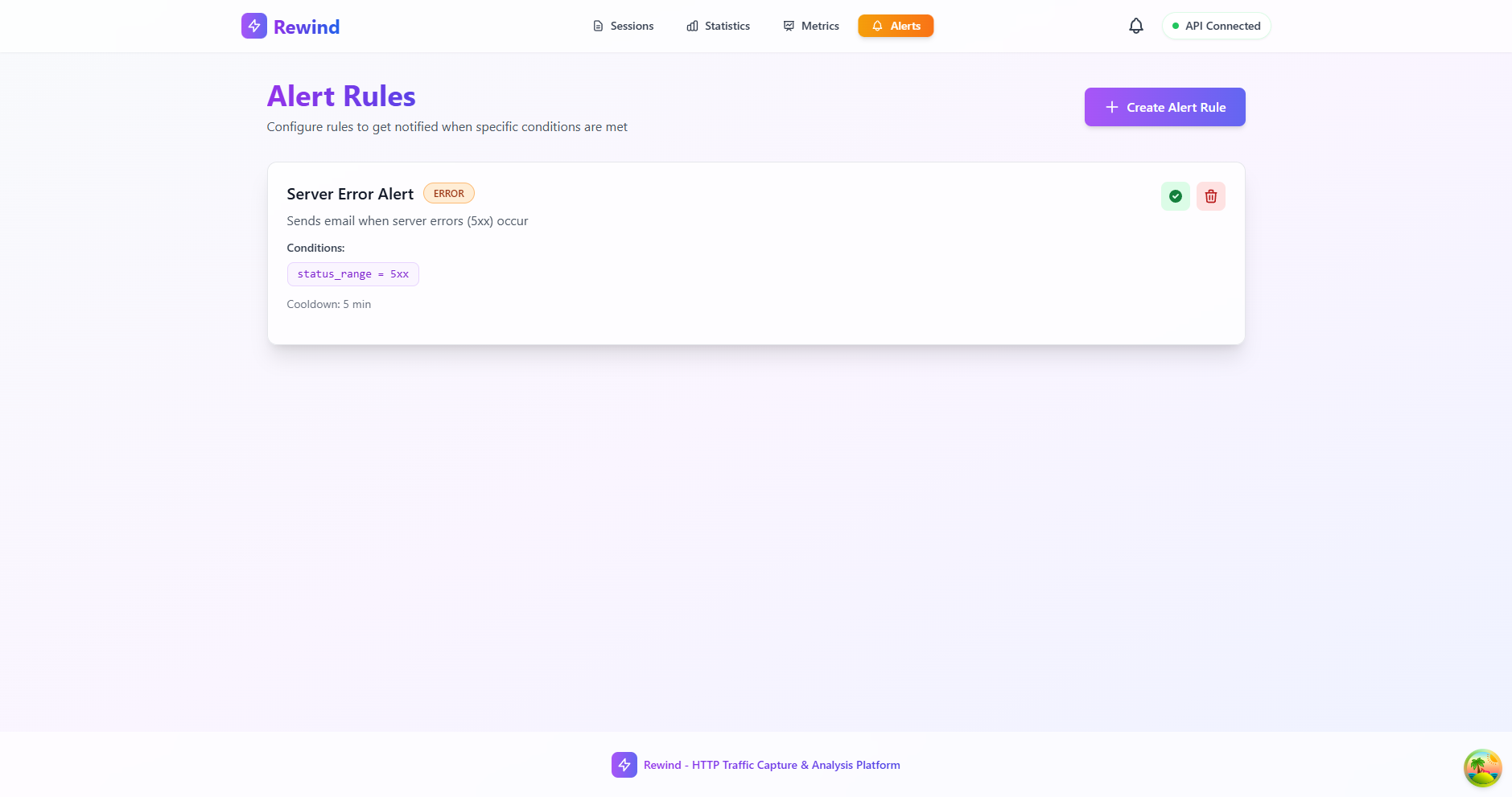 Alert Rules Management